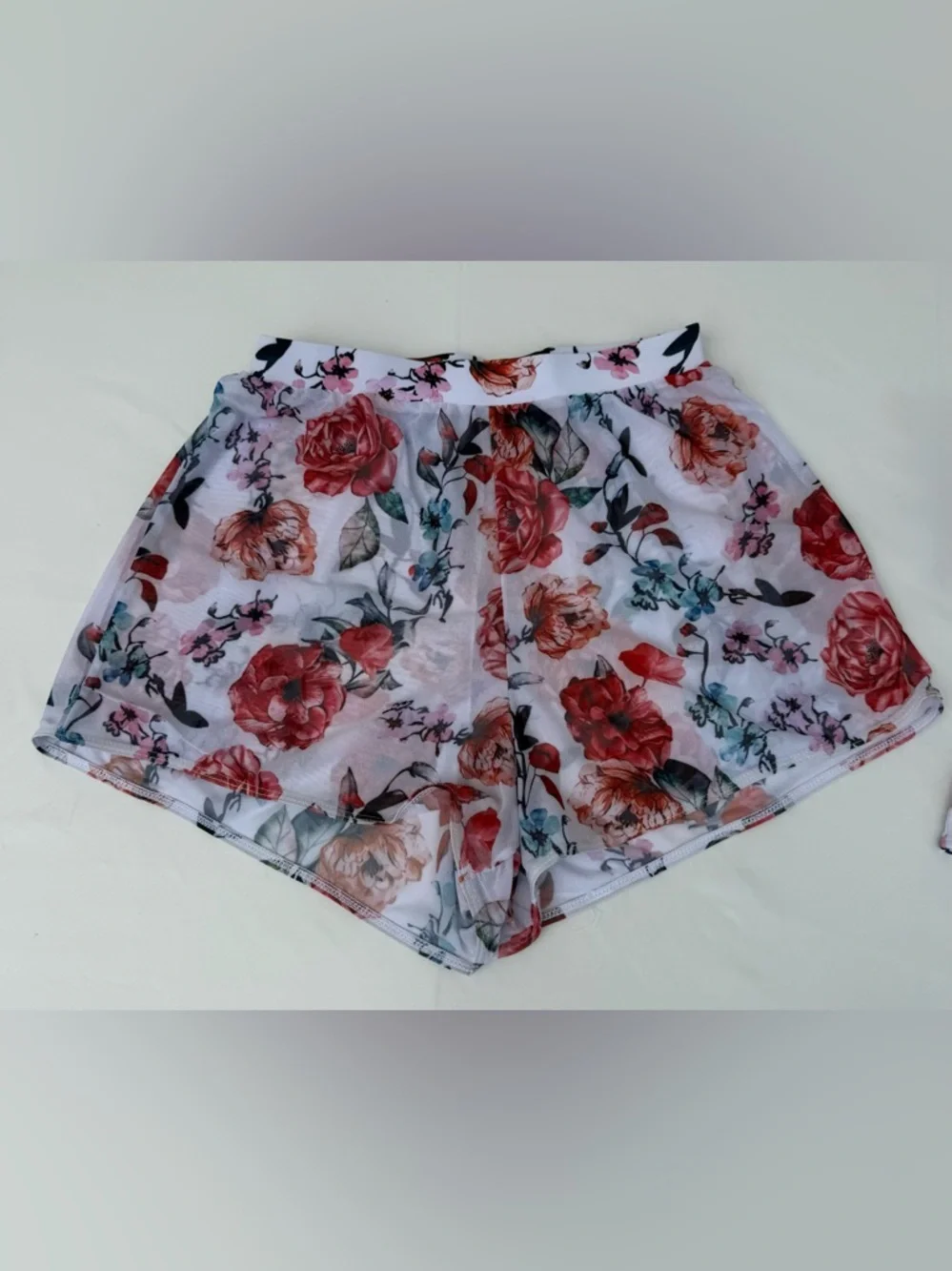 πΈβοΈ NWT Sexy Floral 3-Piece Bikini & Shorts Set β Edelqual ππ - Picture 10 of 13